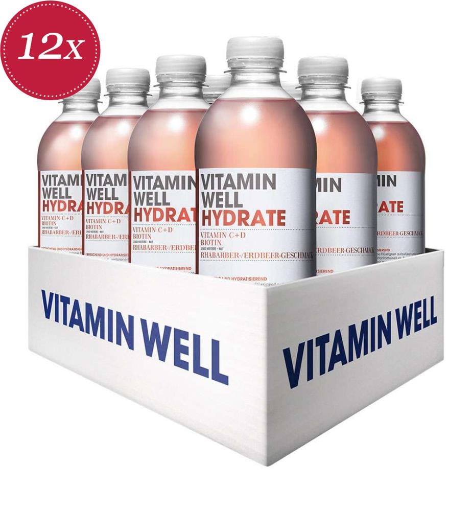 Vitamin Well Hydrate - 12 x 50 cl