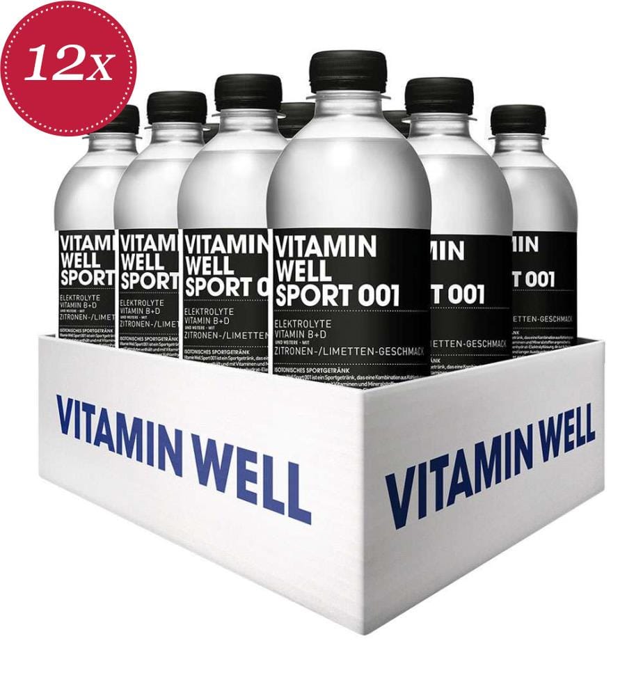 Vitamin Well Sport 001 - 12 x 50 cl