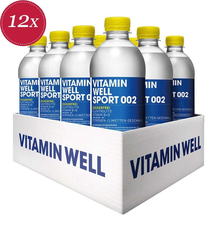 Vitamin Well Sport 002 - 12 x 50 cl