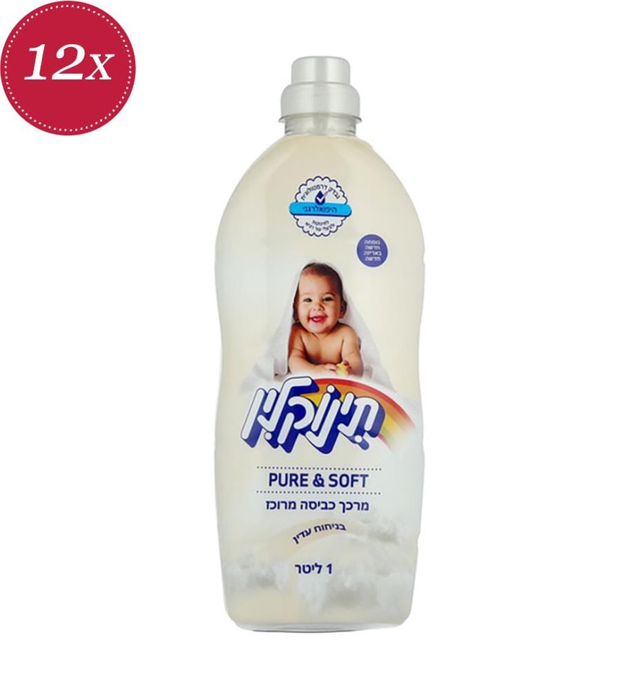 12 x Assouplissant Pure & Soft – 1 L