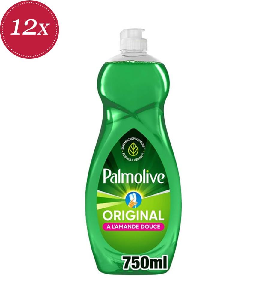 12 x Geschirrspülmittel „Original“ mit süssem Mandelduft – 750 ml