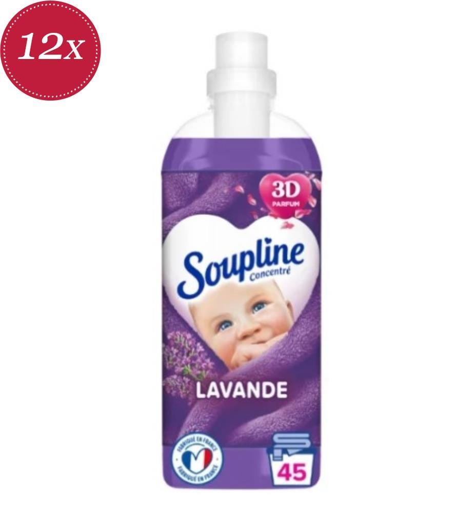 12 x Ammorbidente alla lavanda – 1 L (45 lavaggi)