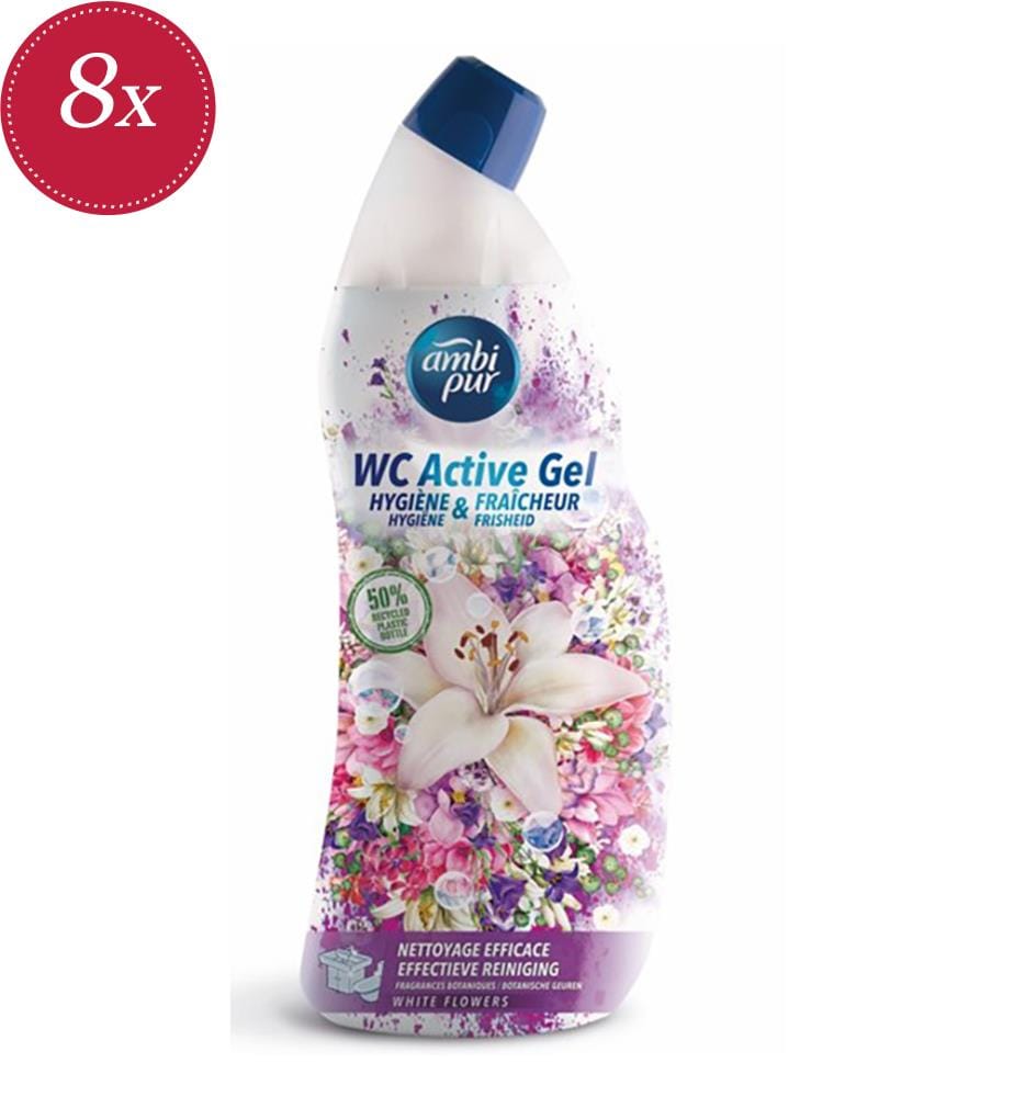 8er-Set Active Hygiene & Frische - 750 ml x 8 Waschgels