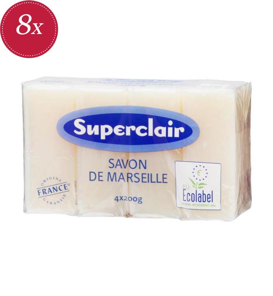 8er-Set Seifen 4x200Gm Savons De Marseille