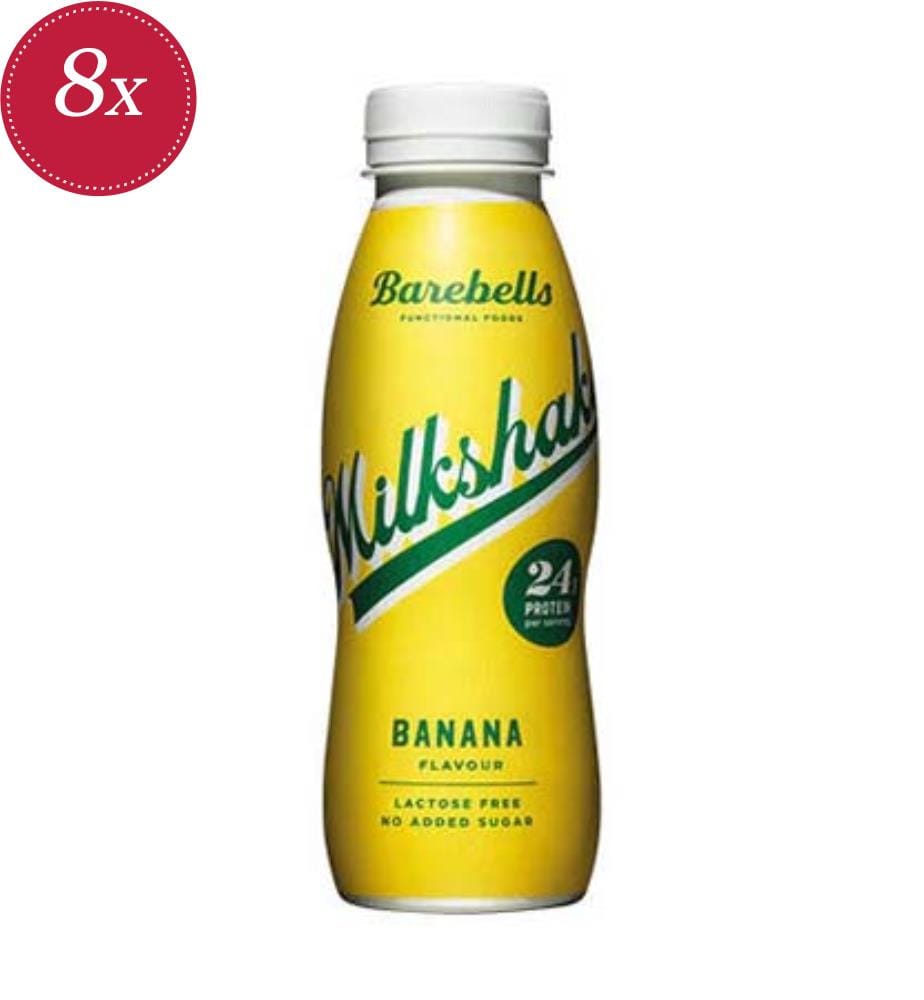 Barebells Protein Milkshake Banana - 8 x 33 cl