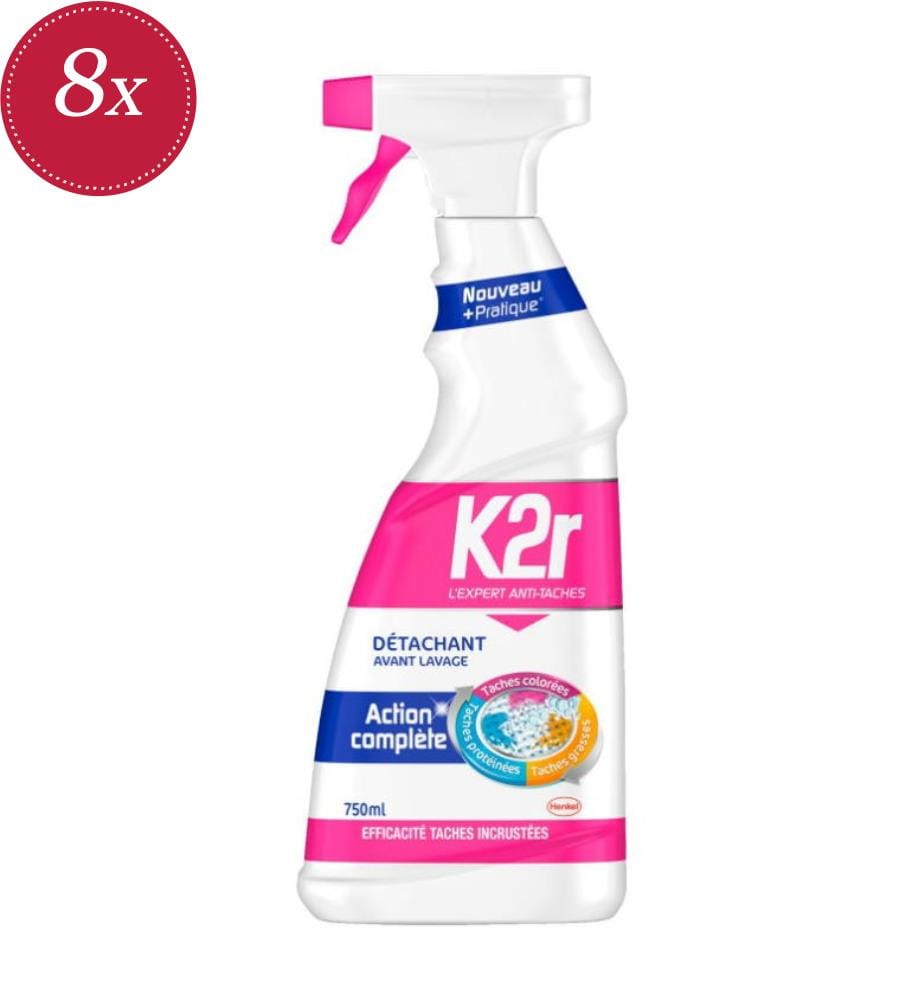 8 x Pre-Wash All-Purpose Stain Removers – 750 ml