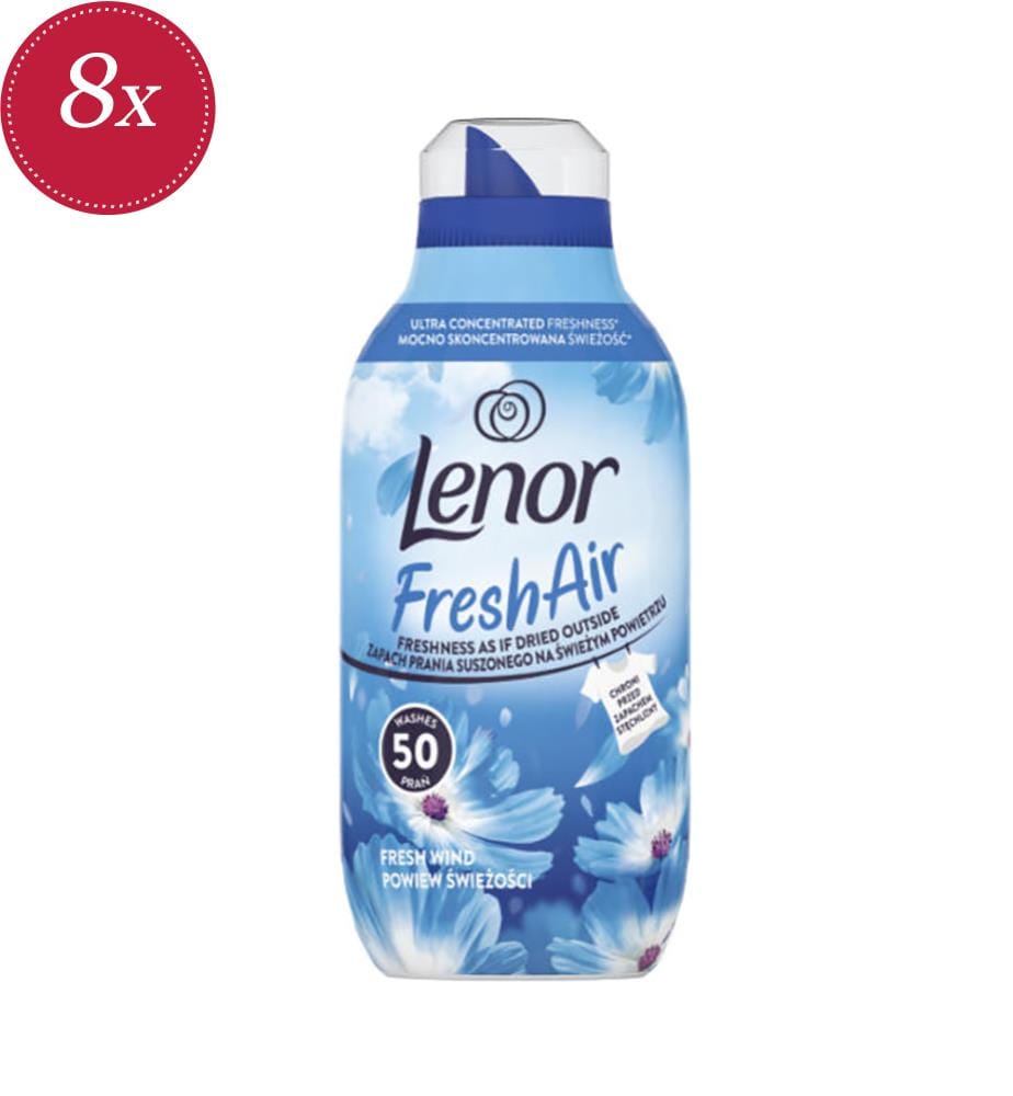 8 x Fresh Wind Pop Fabric Softener – 700 ml (50 Washes)