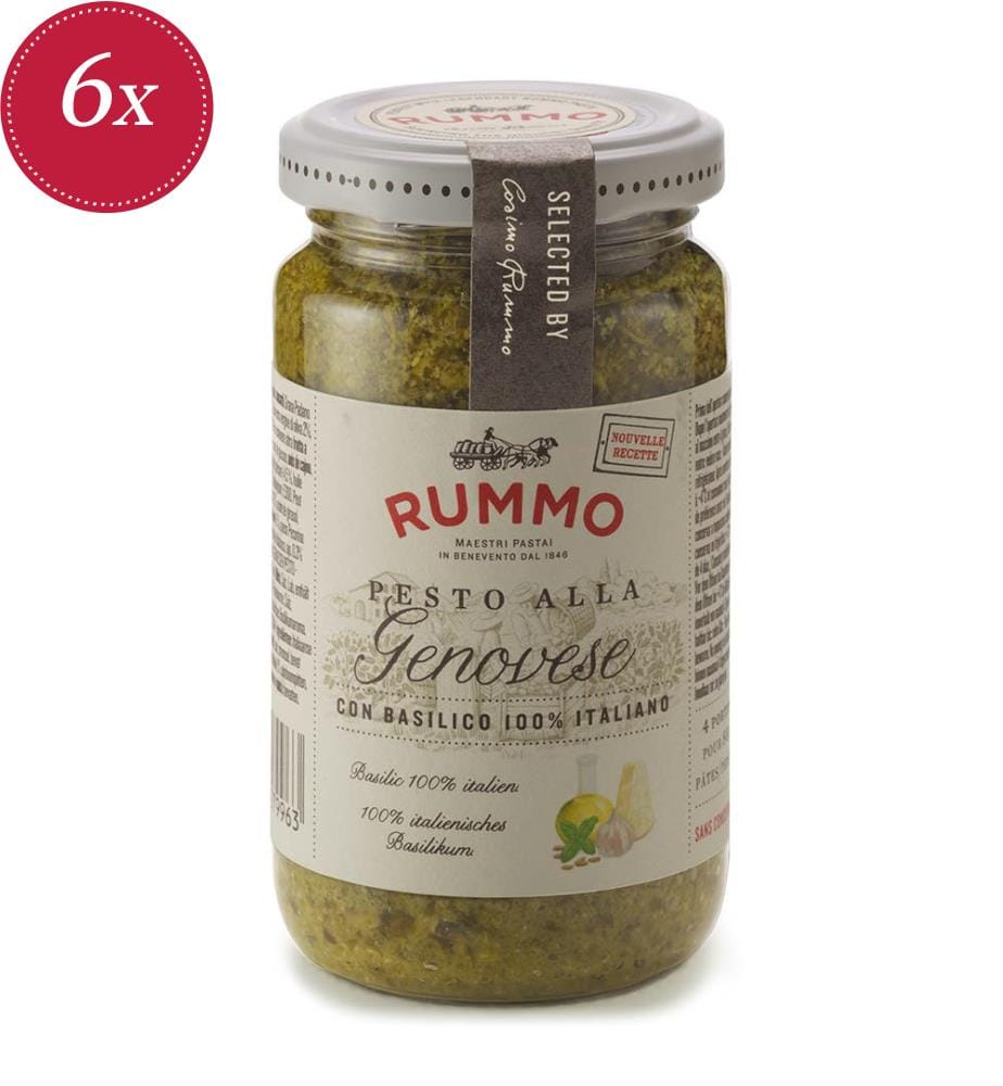 Pesto alla Genovese 6 x 190 g Rummo DeinDeal