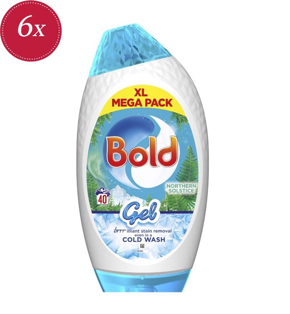Lot de 6 Gels 1320ml 2en1 - Northern Solstice - 40 Lavages