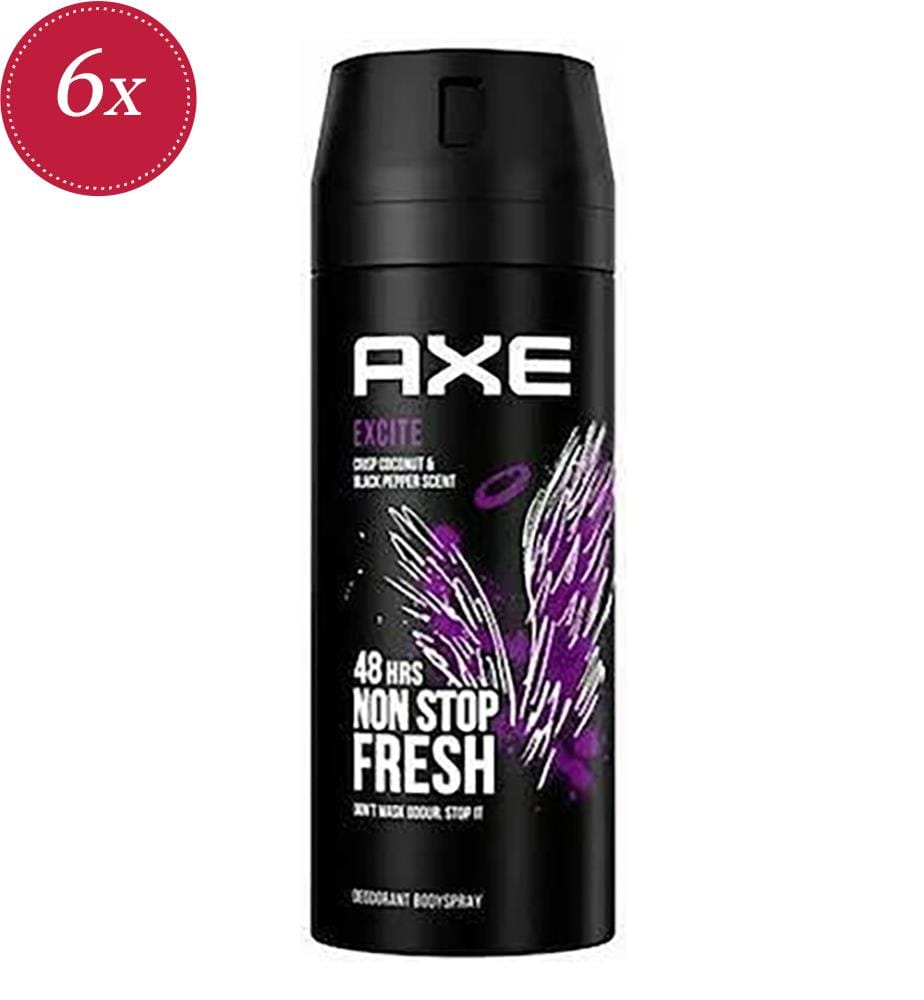 6er-Pack Deo Excite - 150 Ml