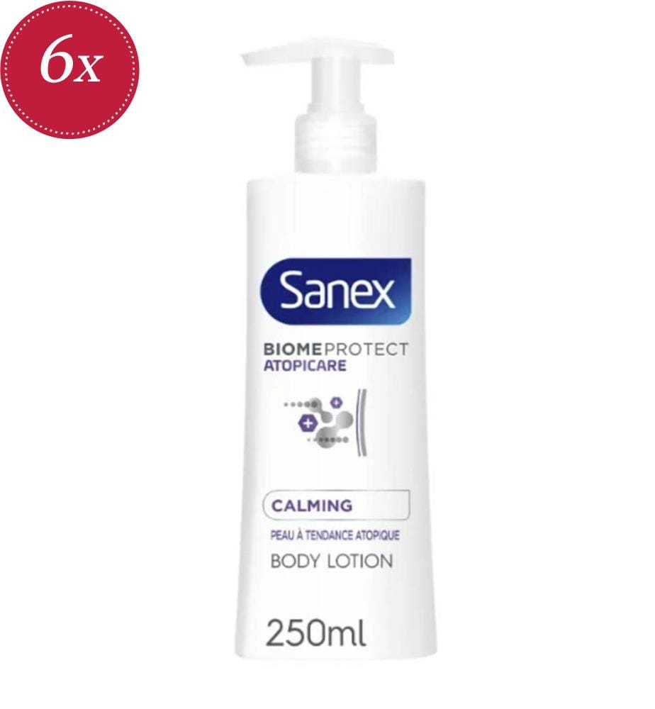 Set di 6 creme idratanti e lenitive per la pelle atopica - 250 ml