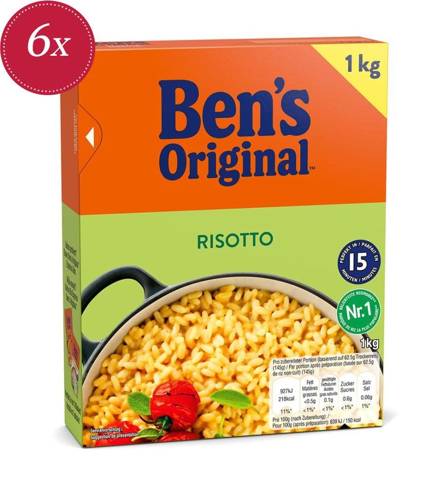 Risotto Reis - 6 x 1 kg
