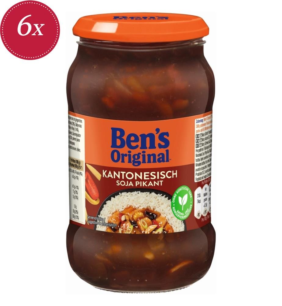 6 x Sauce Cantonese - 400g