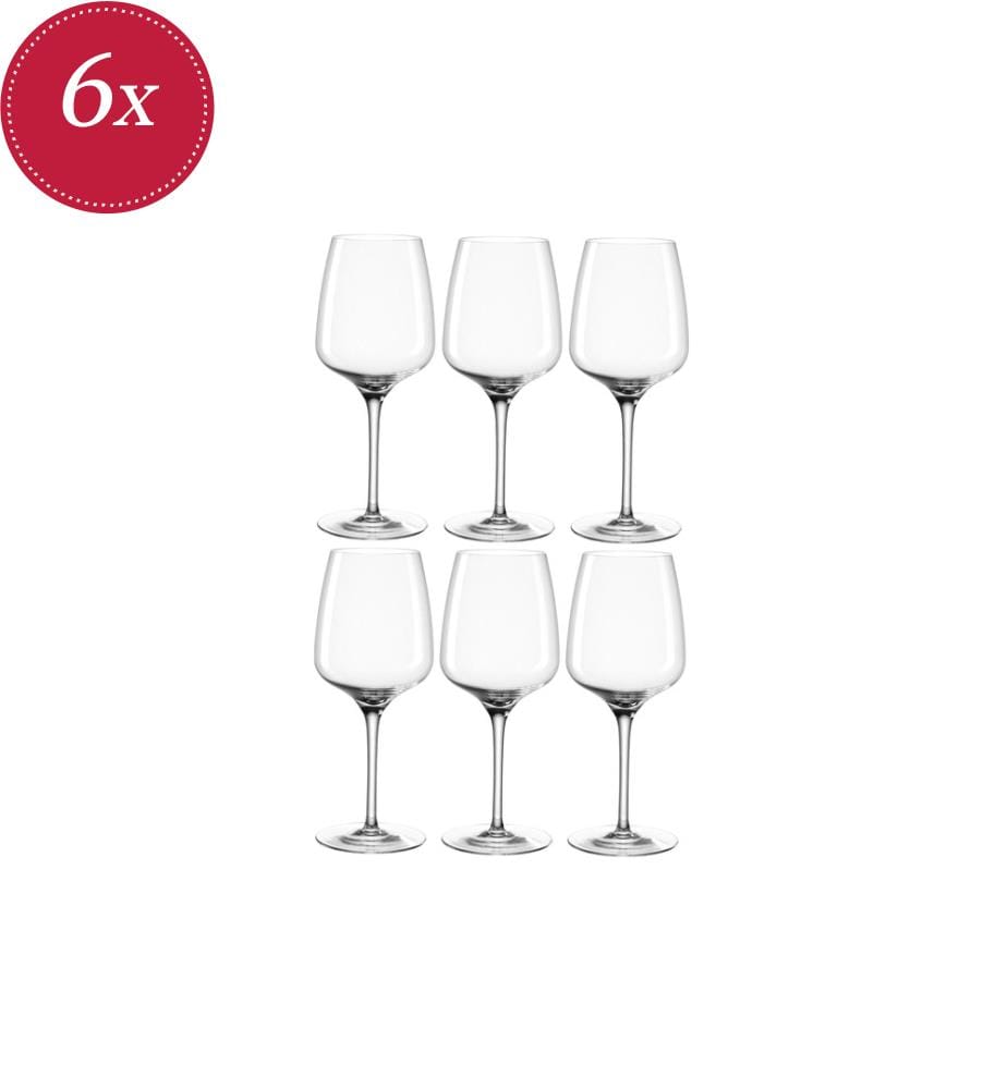 6er-Set Weissweingläser 280 ml