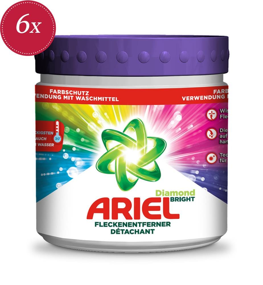 Lot de 6 Détachants en Poudre Couleurs 500 g