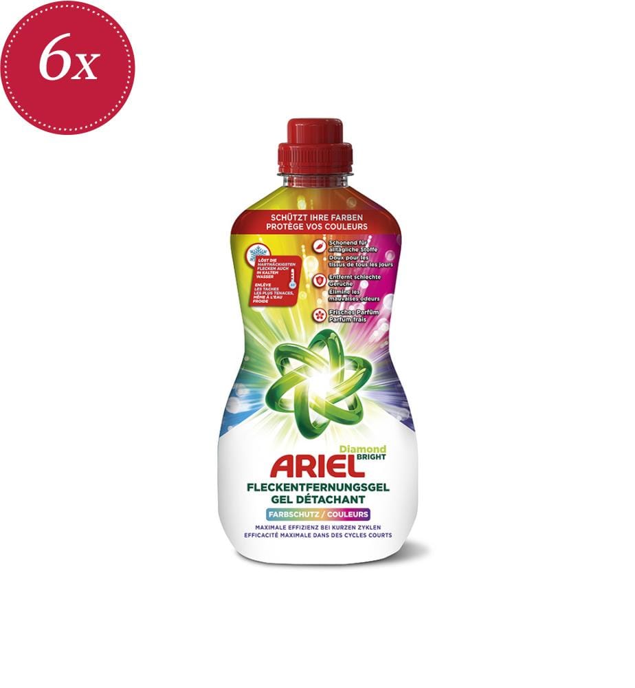 Lot de 6 Détachants Gel Couleurs 800 ml