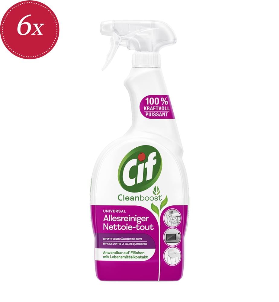6 flaconi spray Power&Shine Detergente multiuso - 750 ml