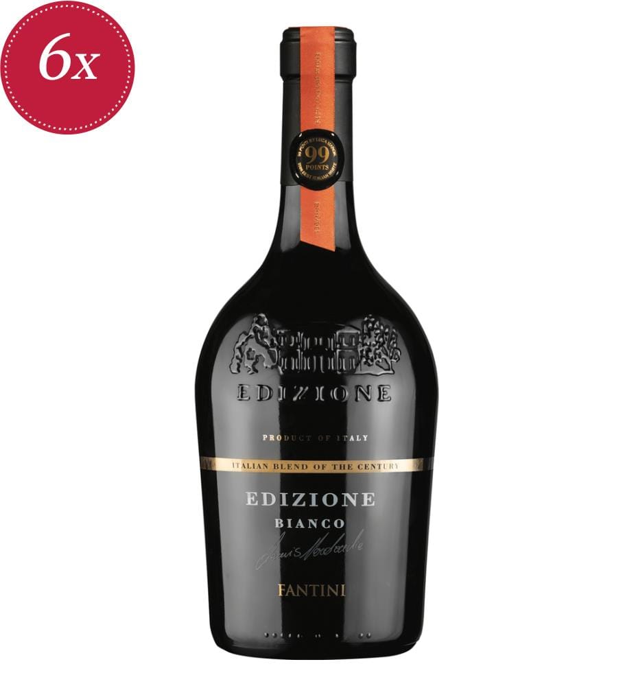 Lot de 6 Bouteilles de Vin Blanc Fantini Edition Blanche - 75 cl