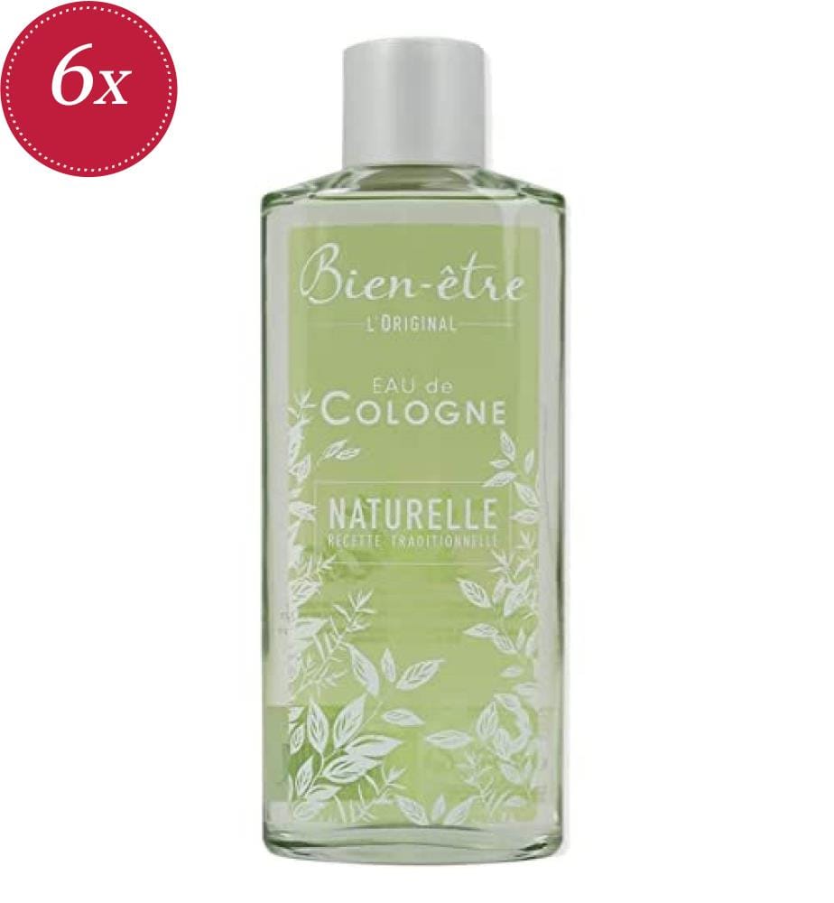 6er-Set Eau de Cologne Naturelle - 500 ml