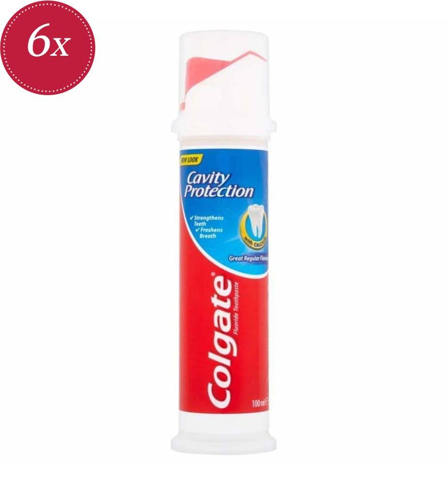 Confezione da 6 dentifrici anti-cavia - 100 ml