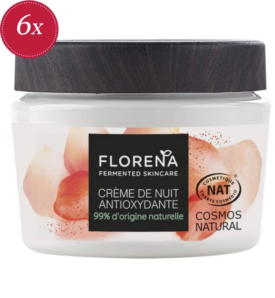 6er-Set Gesichtscreme für die Nacht - Antioxidantien - 50 ml
