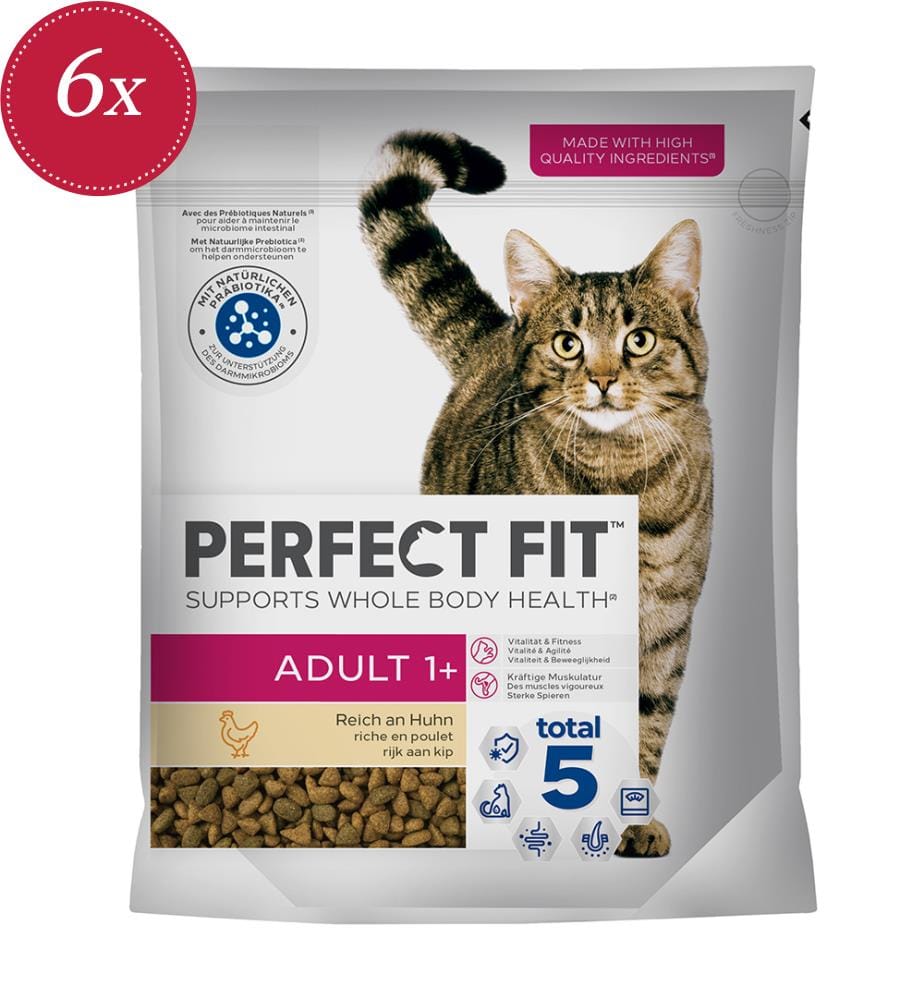 6x Cat Sec Adult mit Huhn - 750 g