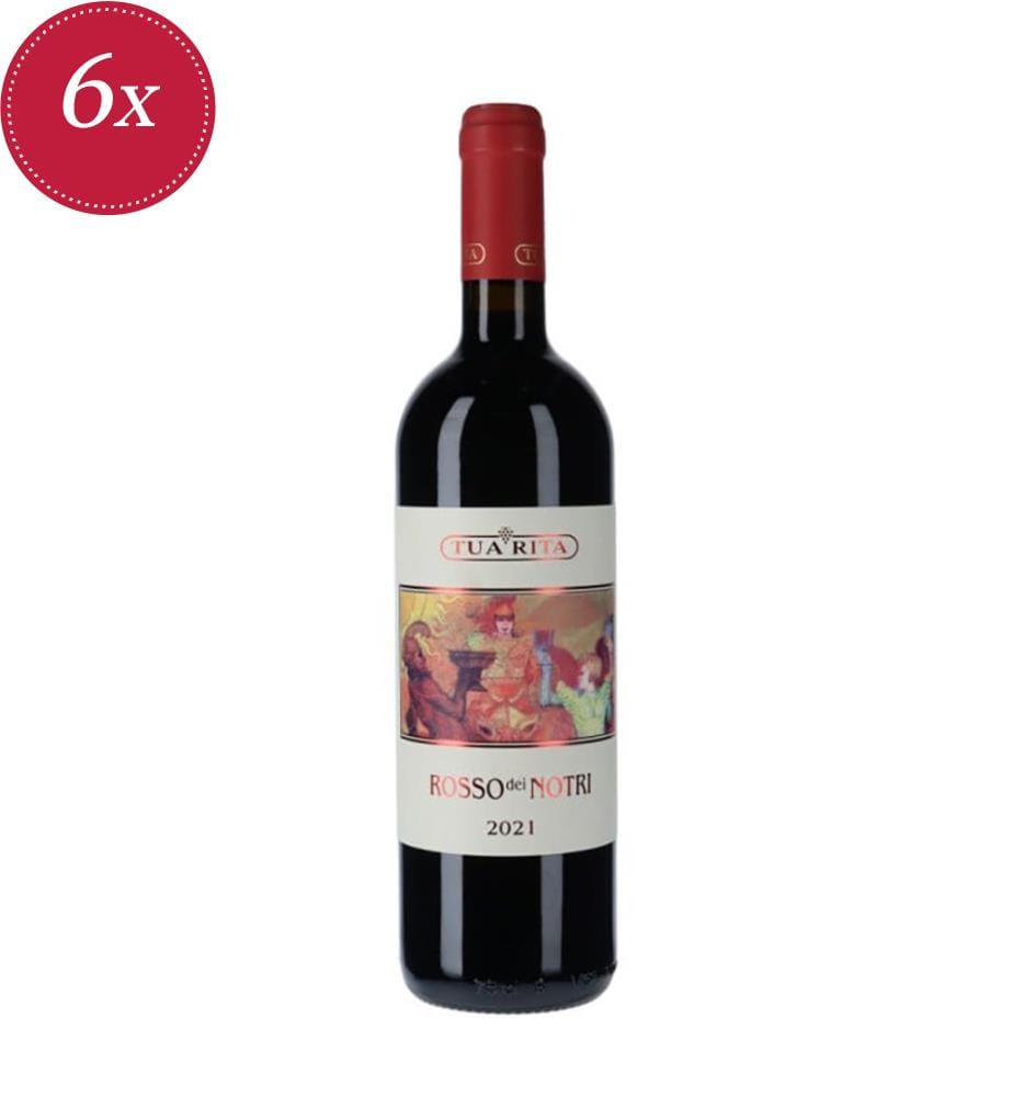 6x  Rosso dei notri 2016 - 75 cl