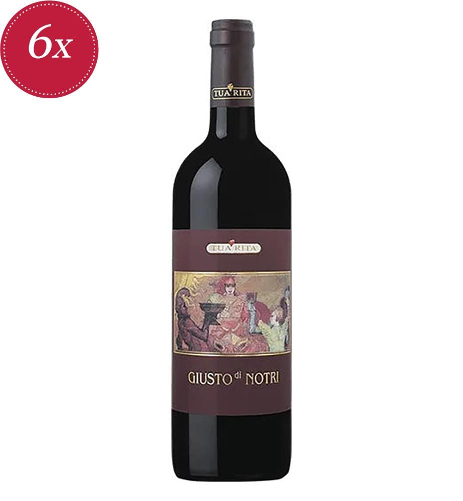Red Wine Tua Rita, Giusto Di Notri 2016 - 6 x 75 cl