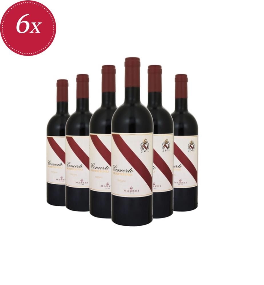 6x Concerto di Fonterutoli Toscana 2019 - 75 cl