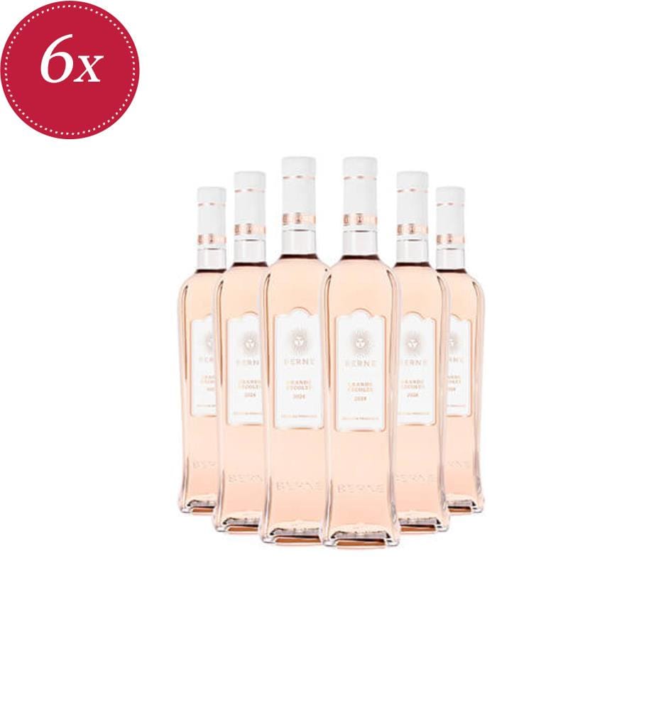 Vin Rosé, Château de Berne, AOP Côtes de Provence, Grande Récolte 2024 - 6 x 75 cl