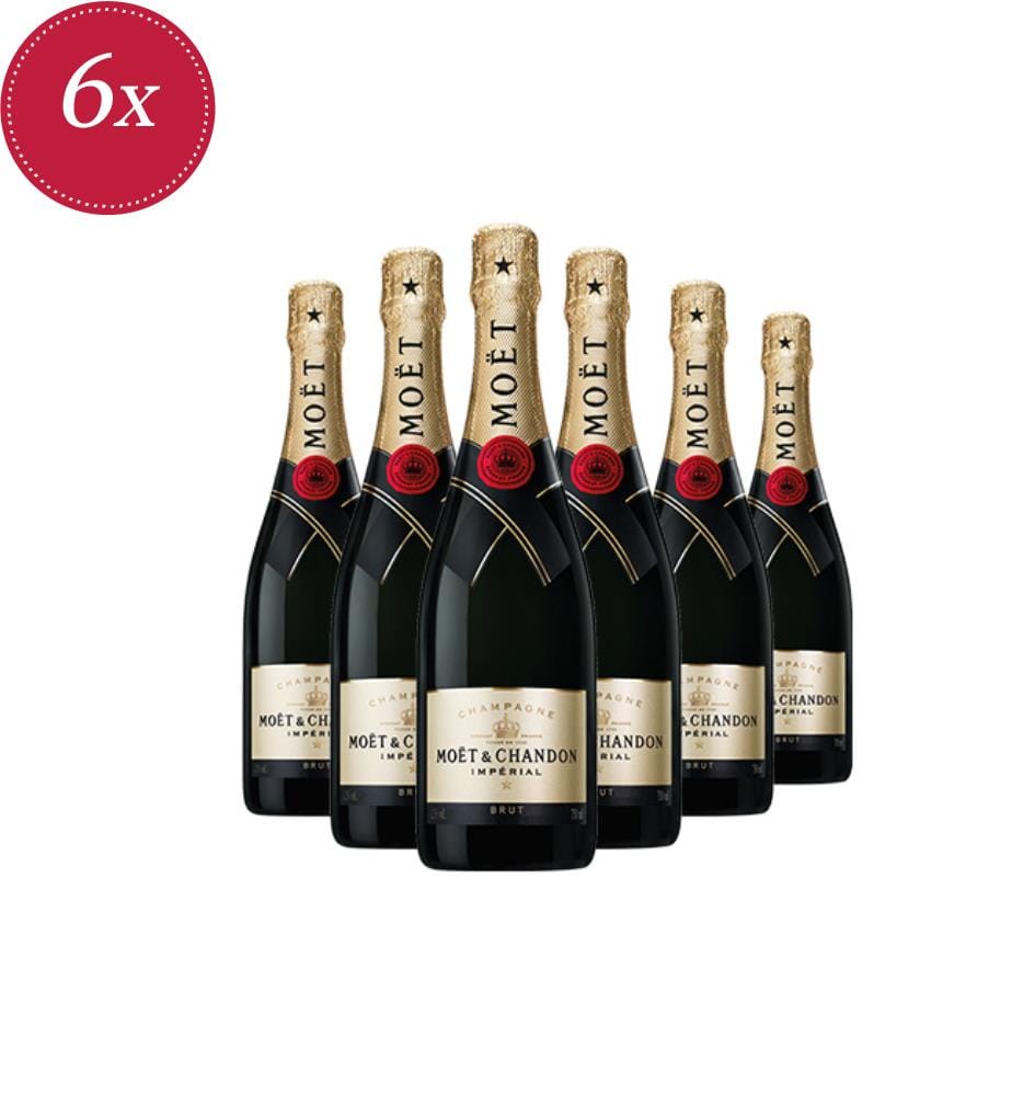 Champagne Moët & Chandon Impérial Brut - 6 x 75 cl
