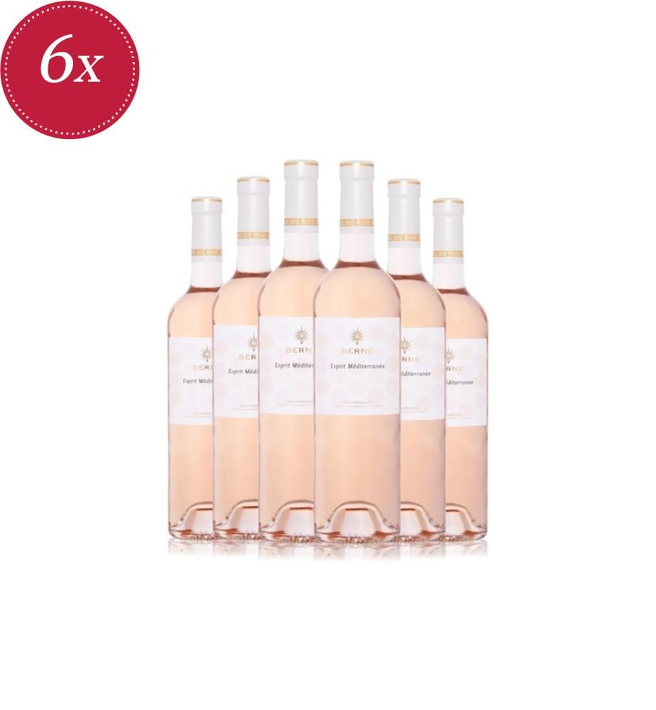 6x Vin rosé Esprit Méditerranée 2024 IGP - 75 cl