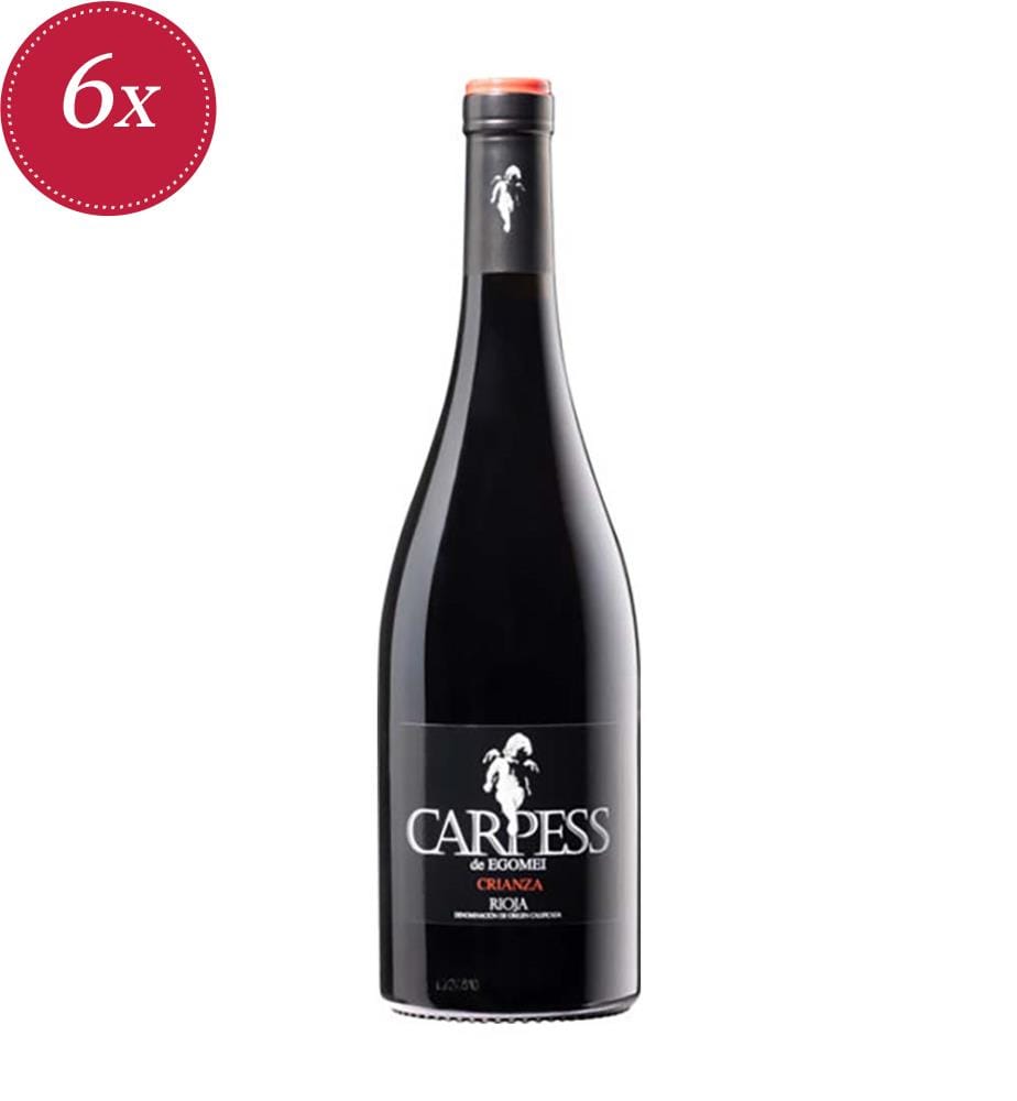 Vin Rouge Rioja DOCa Egomei Carpess 2019 - 6 x 75 cl