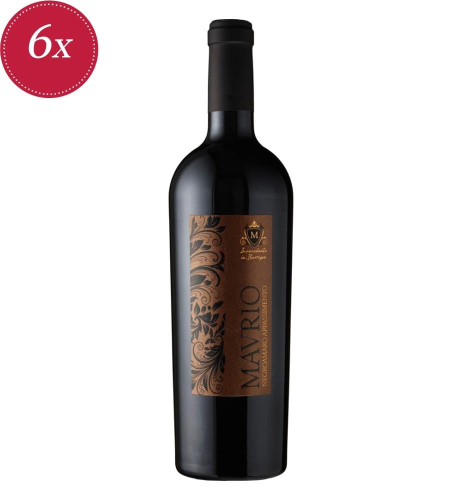 6x Negroamaro Puglia IGP Appassimento 2020 - 75 cl