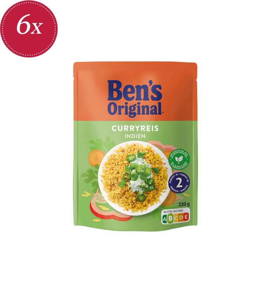 Ben's Original Express Indian - 6 x 220 g