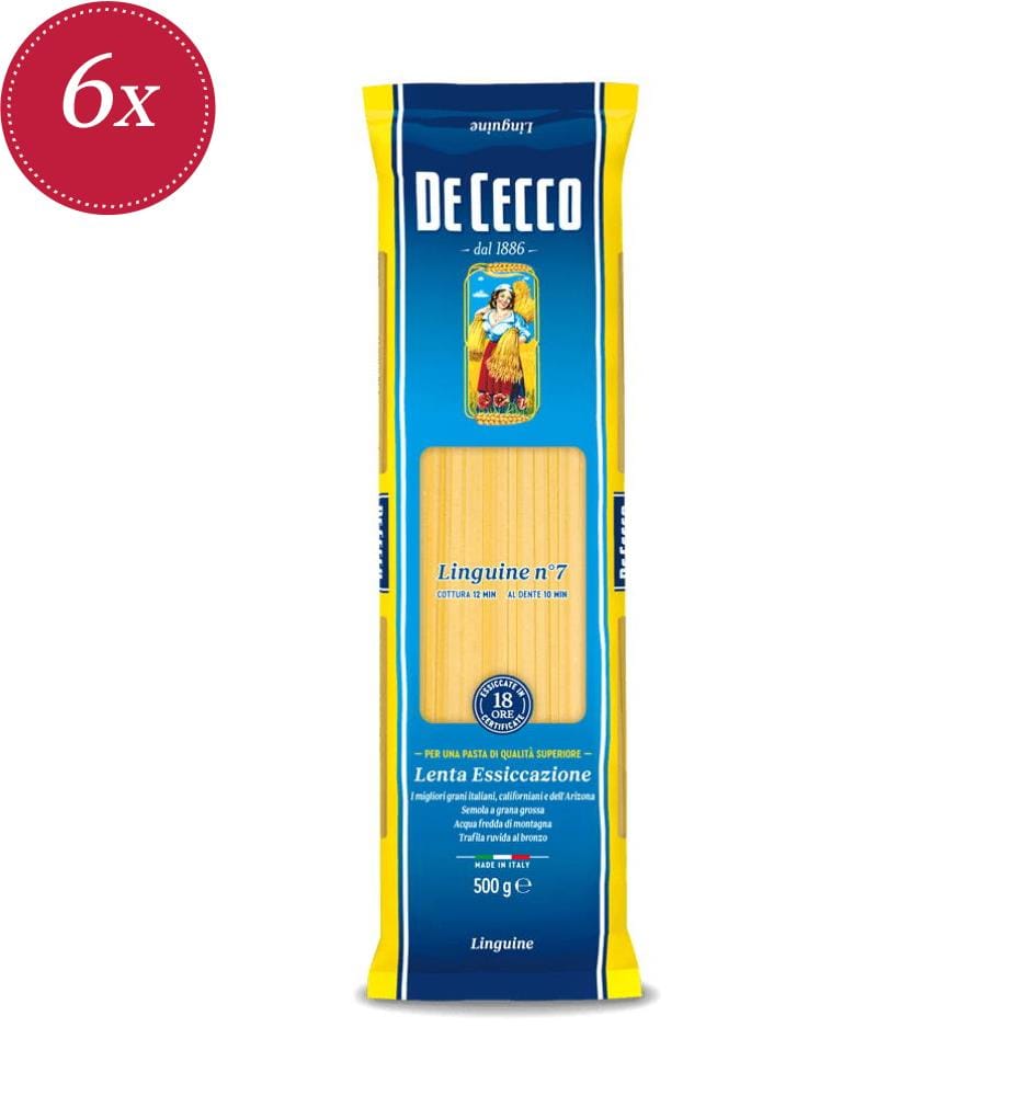De Cecco 7 Linguine - 6 x 500 g