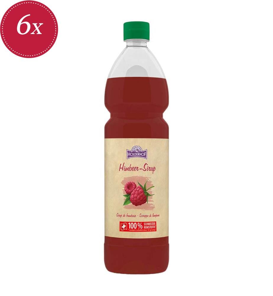 Sirop de framboise Holderhof - 6 x 1000 ml
