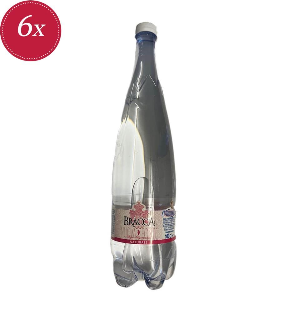 Bracca Acqua naturale PET - 6 x 1L