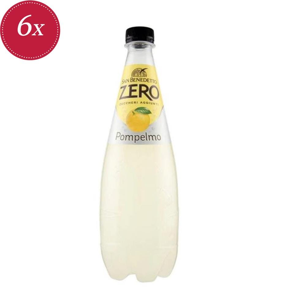 San Benedetto Zero Grapefruitschaum - 6 x 750 ml