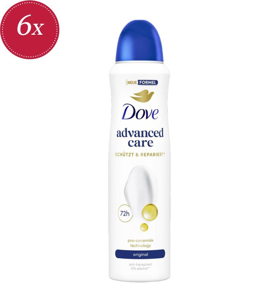 6x Original Deodorant Spray - 150 ml