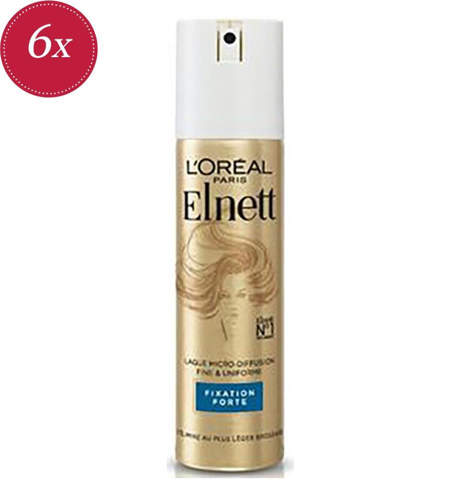 Pack of 6 Strong Fixing Hairspray 1- 50 ml