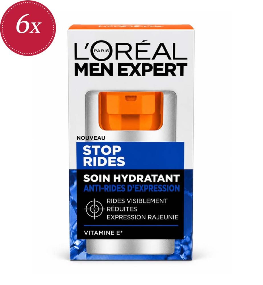 6er-Set Feuchtigkeitspflege gegen Mimikfalten mit Vitamin E - 50 ml