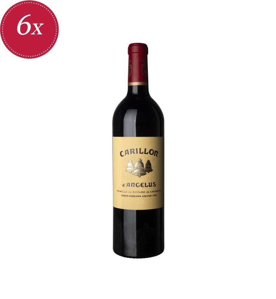 Rotwein Carillon d'Angélus Saint-Emilion, 2018 - 6 x 75 cl