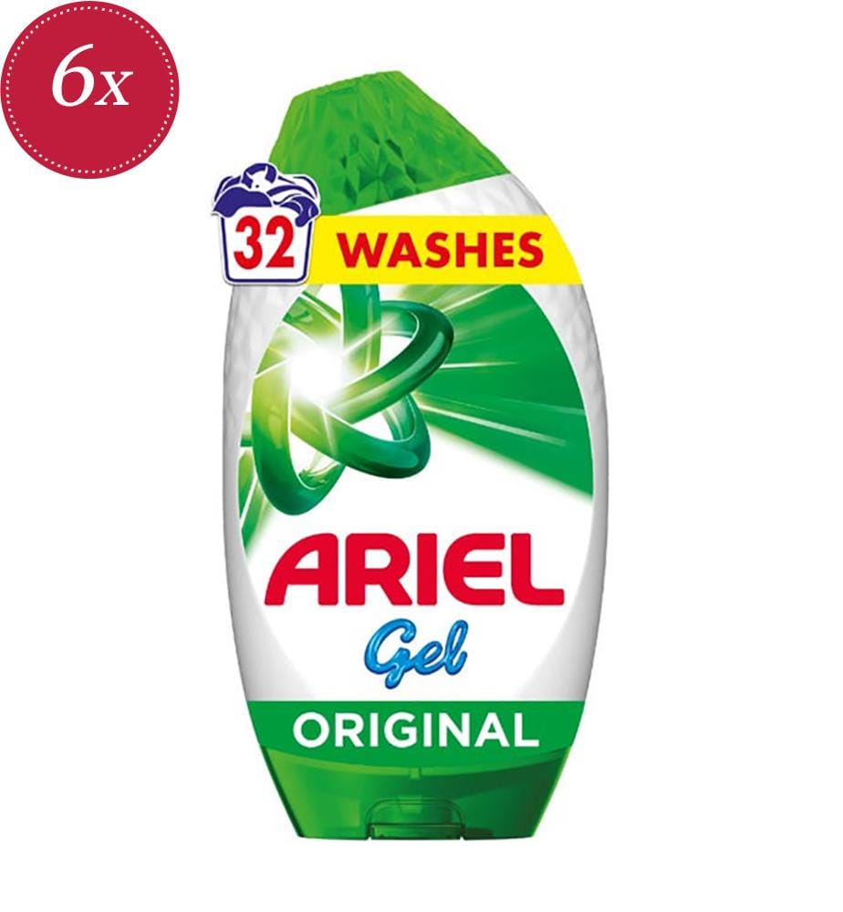 6 x Gel Lessive Regular – 1,056 L (32 Lavages)