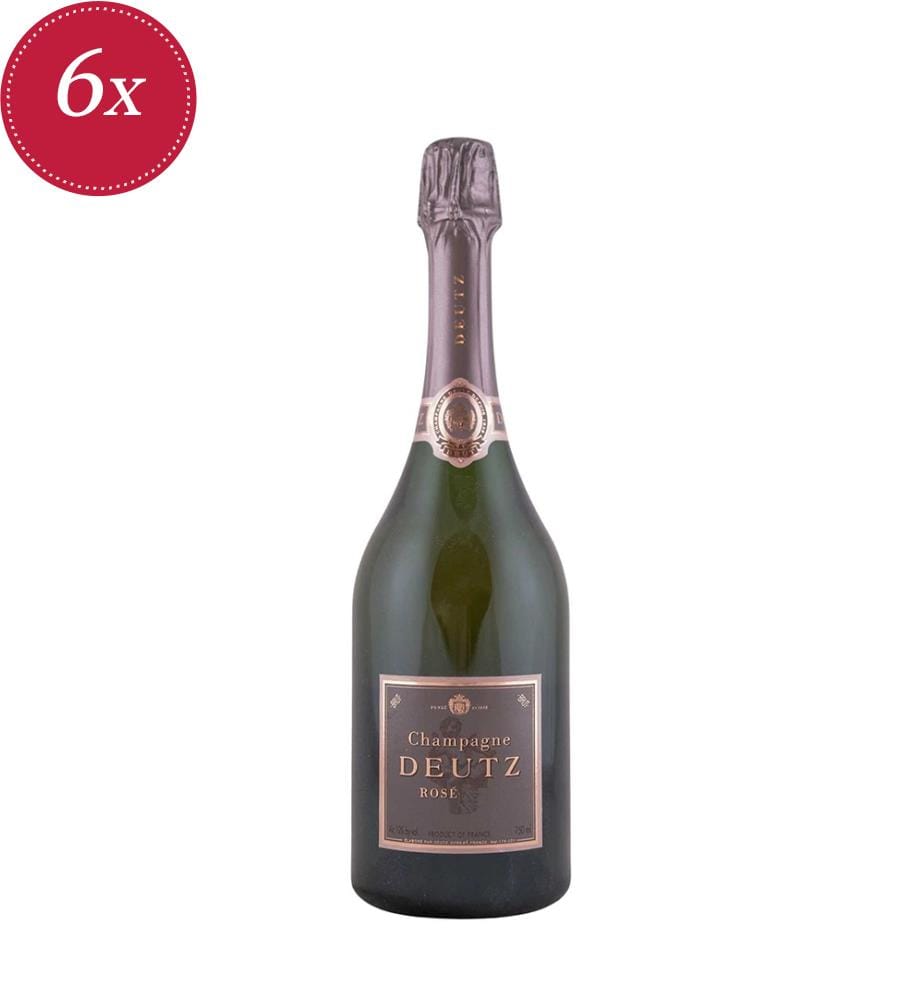 6x Deutz Rosé Millésimé 2015 – 75 cl