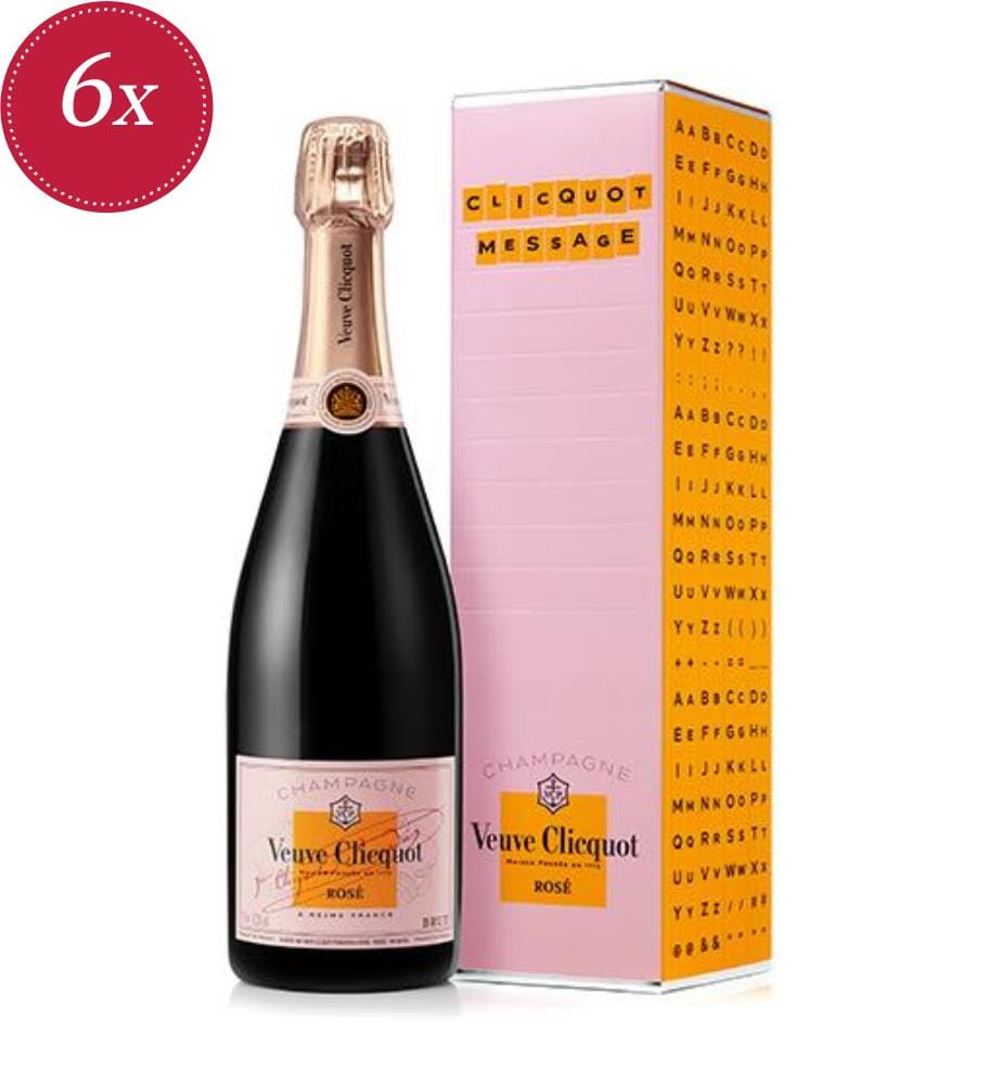 Veuve Clicquot Rosé Message im Boxset
