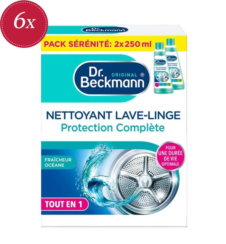 6 x Detergente per lavatrice Protezione Completa, confezione doppia – 2 × 250 ml