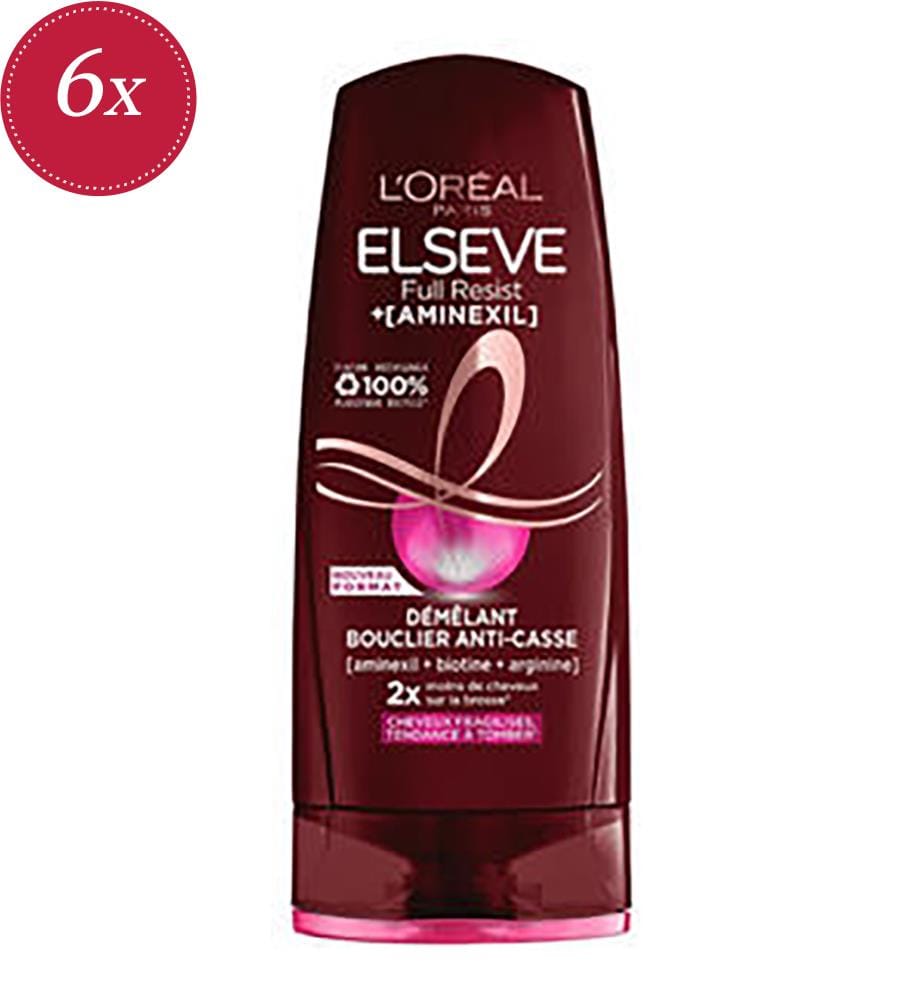 Pack of 6 Full Resist Strength Booster Conditioners for Damaged and Falling Hair - 50ml