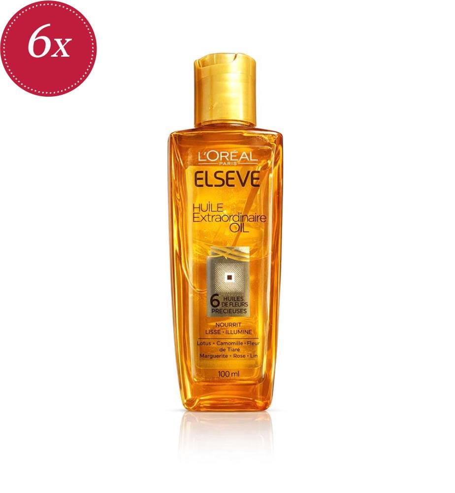 Confezione da 6 sieri per capelli Extraordinary - 50 ml