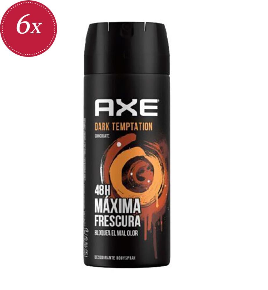 Lot De 6 Deo Dark Temptation - 150 Ml